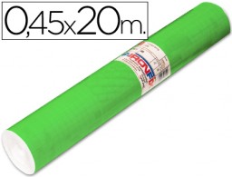 Rollo adhesivo Aironfix 100µ verde medio 0,45x20 m.
